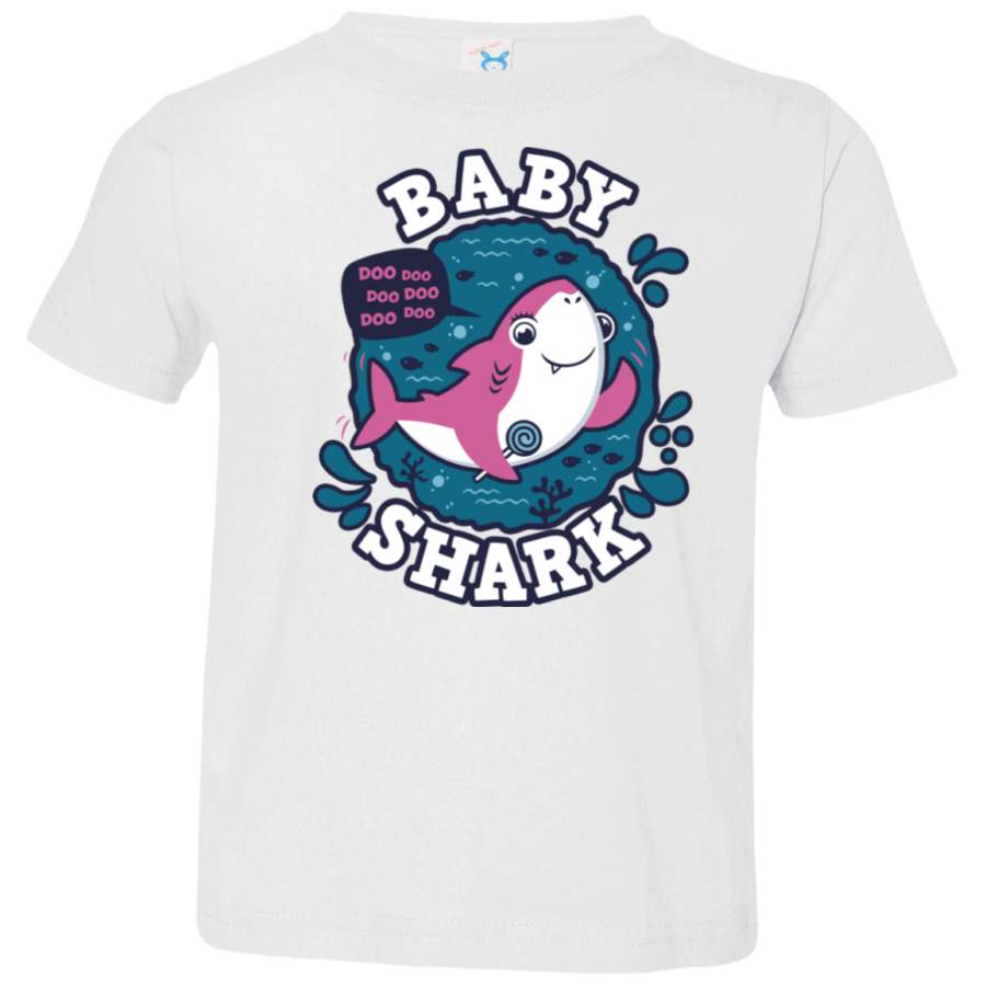 Shark Family trazo – Baby Girl Toddler Premium T-Shirt