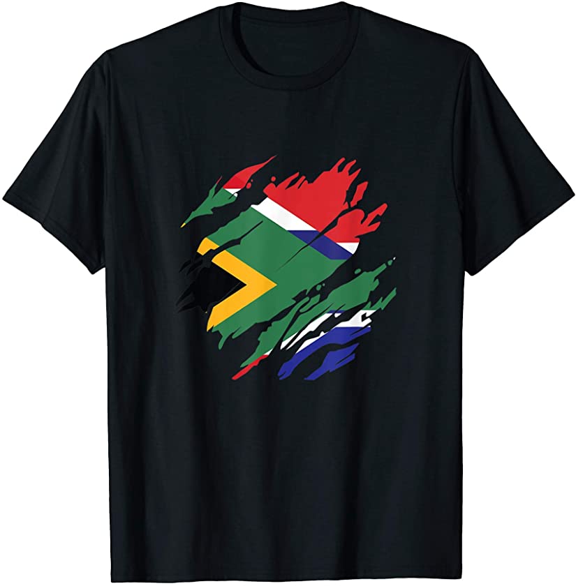 South Africa flag shirt African Blood Inside Me 27 April T-Shirt