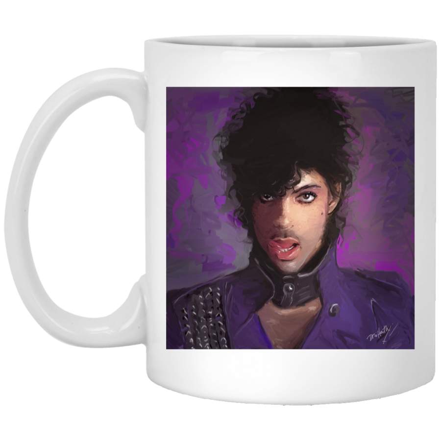 Prince Design Vintage White Mug