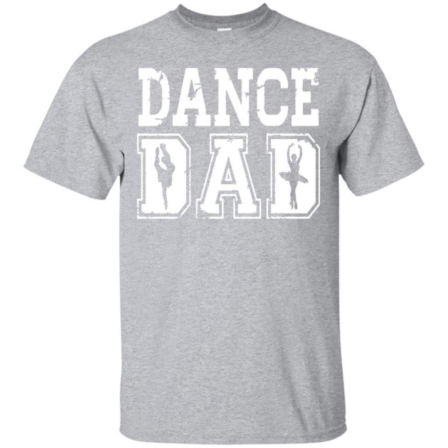 AGR Distressed Dance Dad Ballet T-Shirt Great Gift for Men