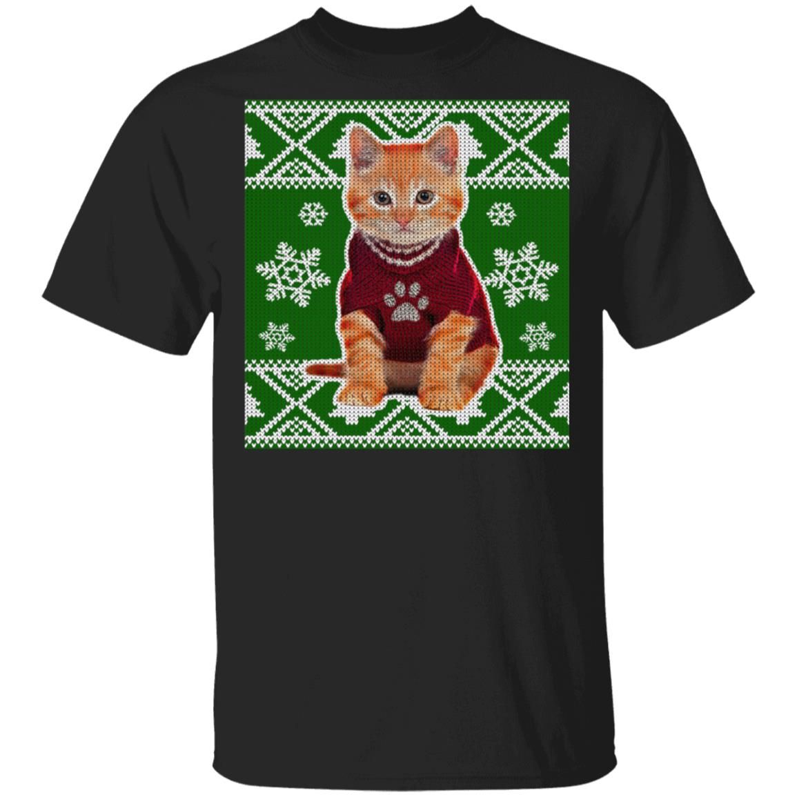 Cute Kitten Ugly Christmas Sweater