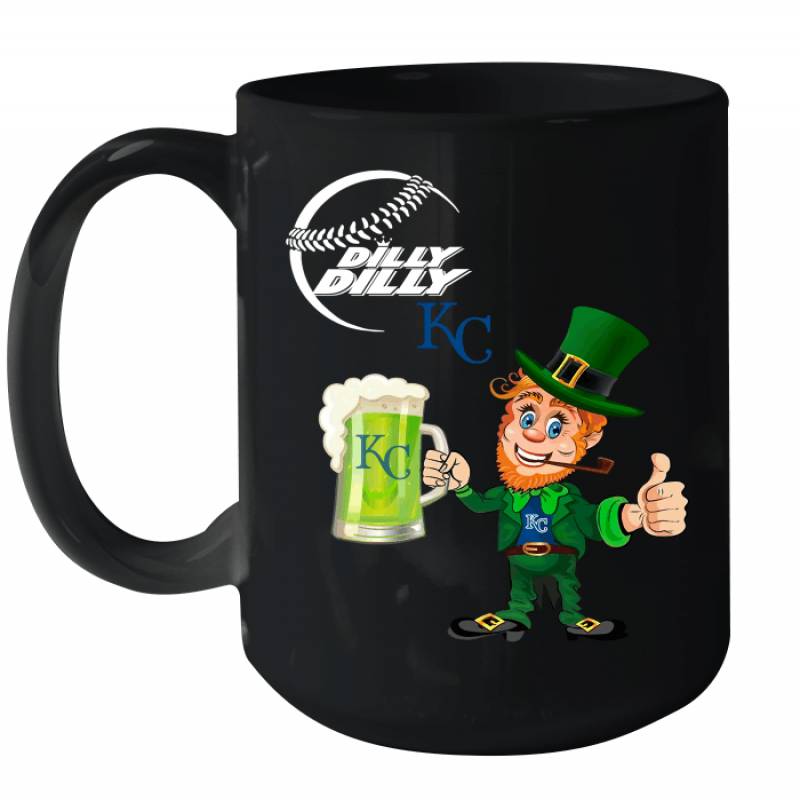 Kansas City Royals Dilly Dilly Saint Patrick Day Ceramic Mug 15oz