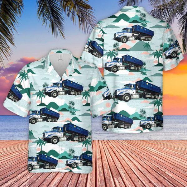 Waste Connections Of Canada Roll Off Dumpster Aloha Hawaii Shirts For Men Women Ha45954