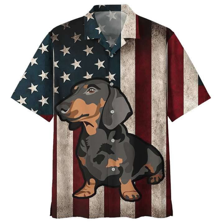 Dachshund Hawaii Shirt 2 Ha8206