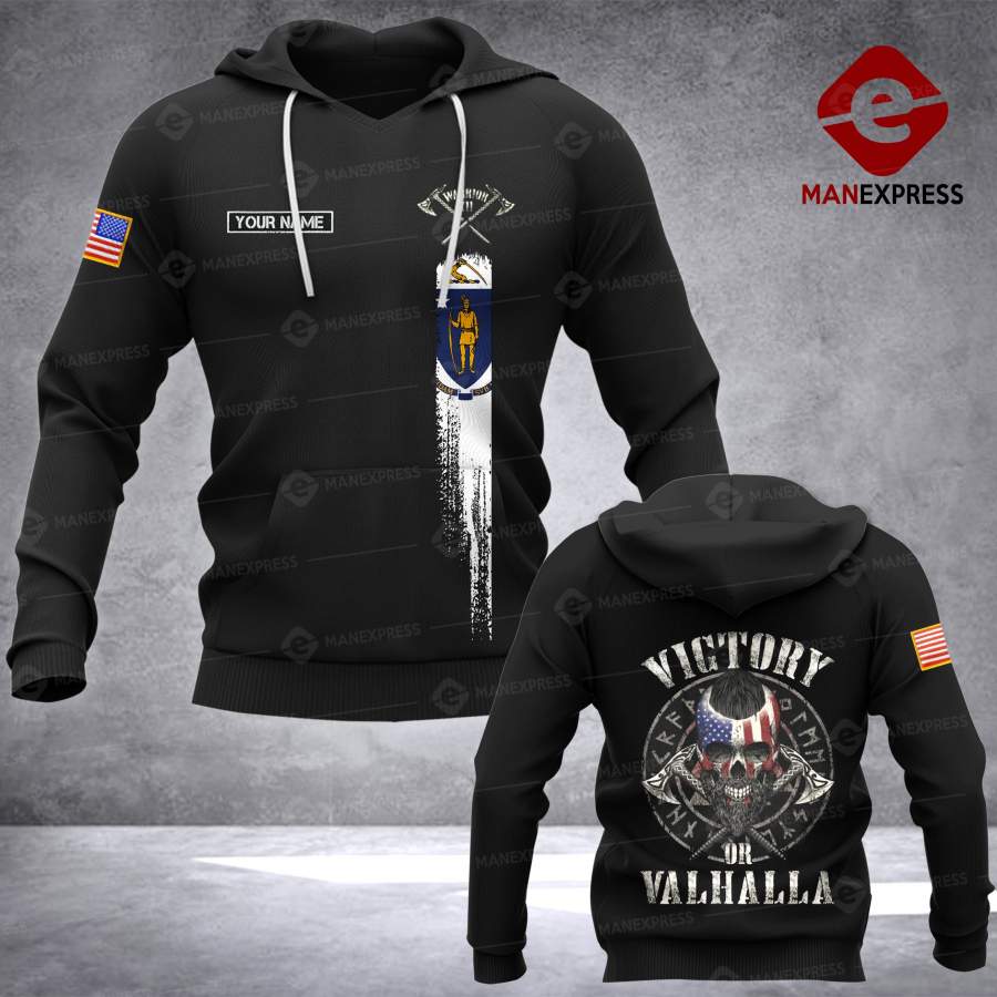 VH CUSTOMIZE Massachusetts viking HOODIE 3D ALL OVER PRINT 0212 HMD