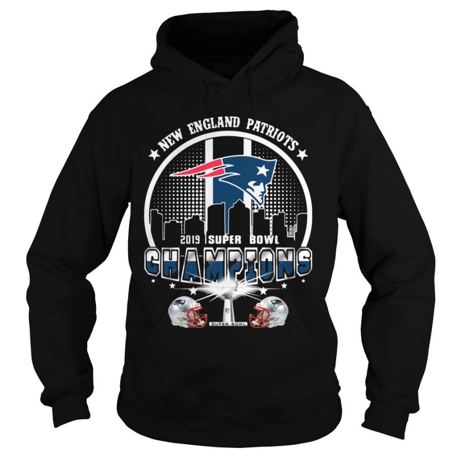 Football Champions New England Patriots Super Bowl 2019 Hoodie