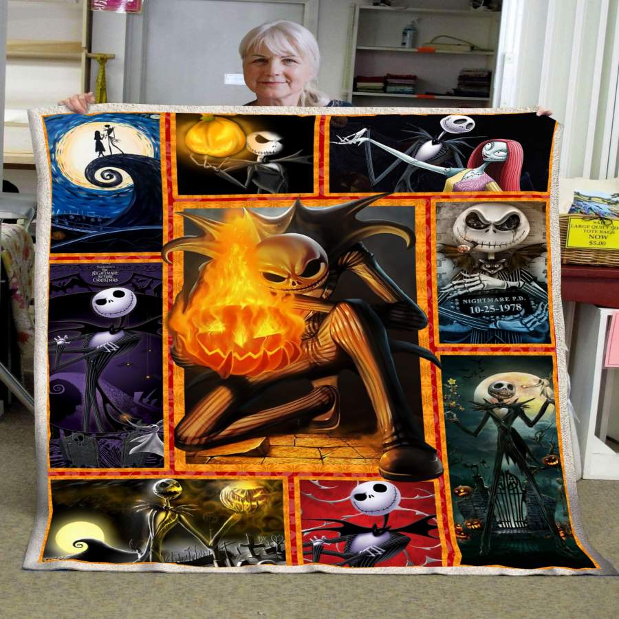 TNBC Pumpkin King Of Halloween 3D Blanket