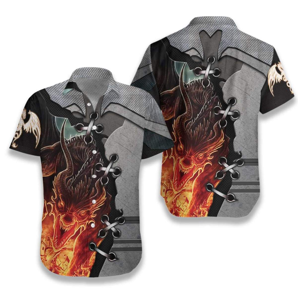 Tattoo And Dungeon Dragon Hawaii Shirt Unisex Full Size Adult Colorful Ha79039