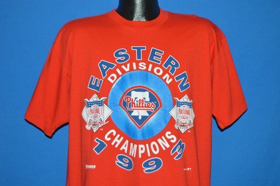 90S Philadelphia Phillies Division Champs 1993 Shirt