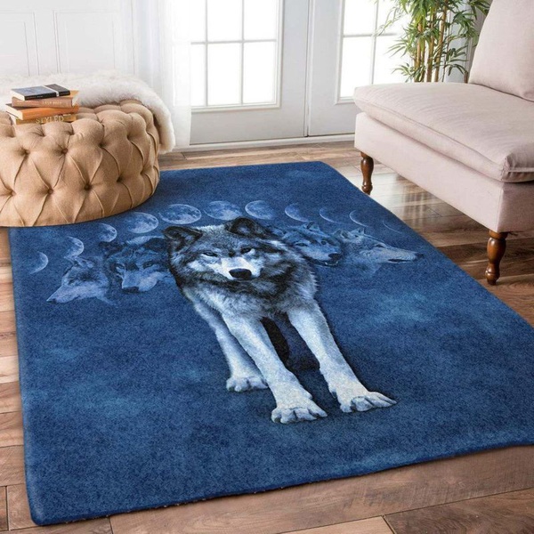 Wolf 29 Area Rug Living Room Rug Home Decor Floor Decor VH3