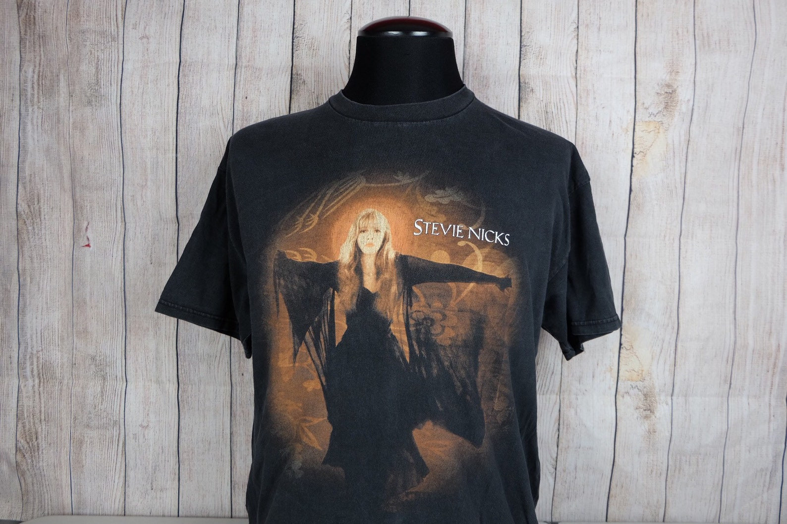 Vintage Stevie Nicks Fleetwood Mac Music Tour Graphic T Shirt 1990S