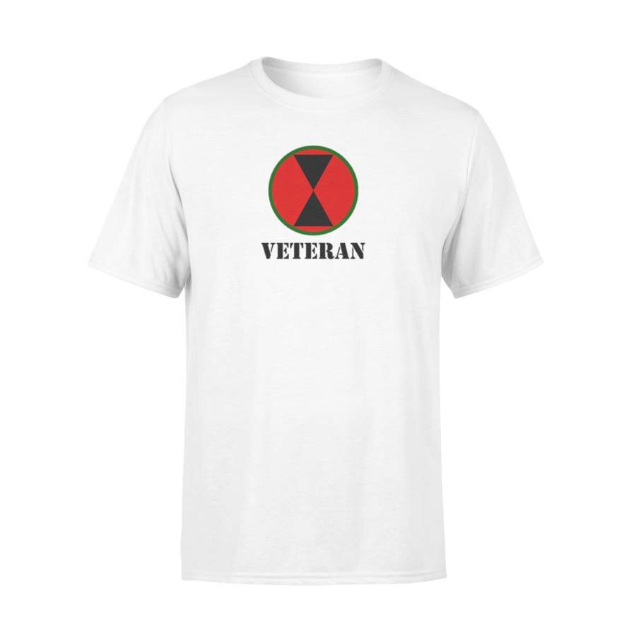 7th Infantry Division – 7th Id Veteran OD T-Shirt