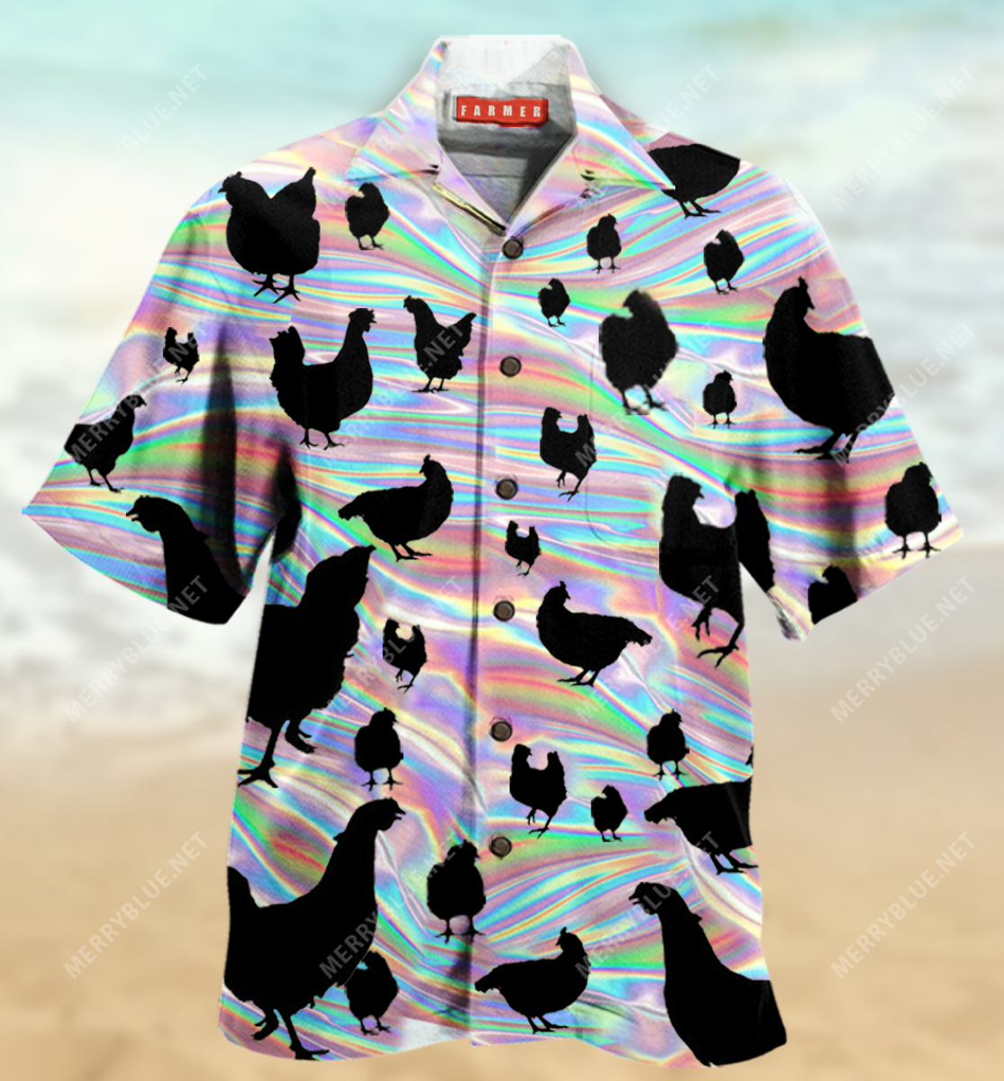 Awesome Chicken Hawaiian Shirt