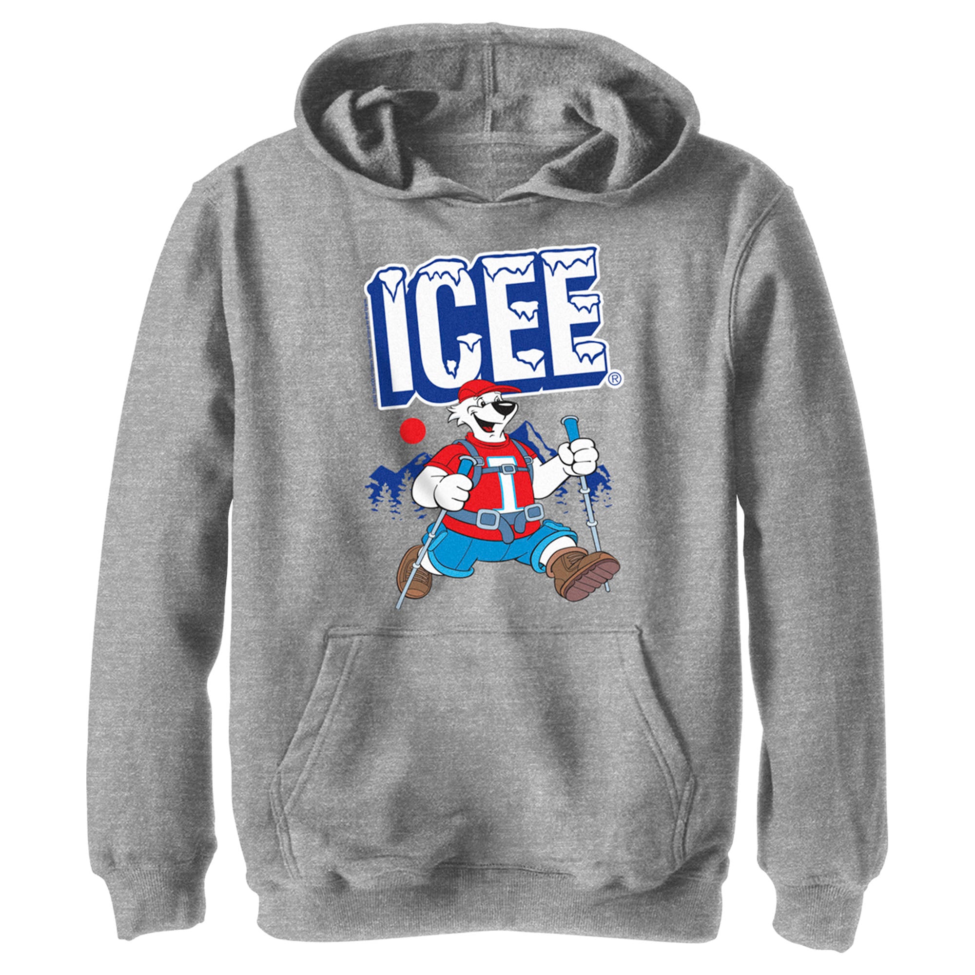 Boy’S Icee Bear Happy Hiking Pull Over Hoodie