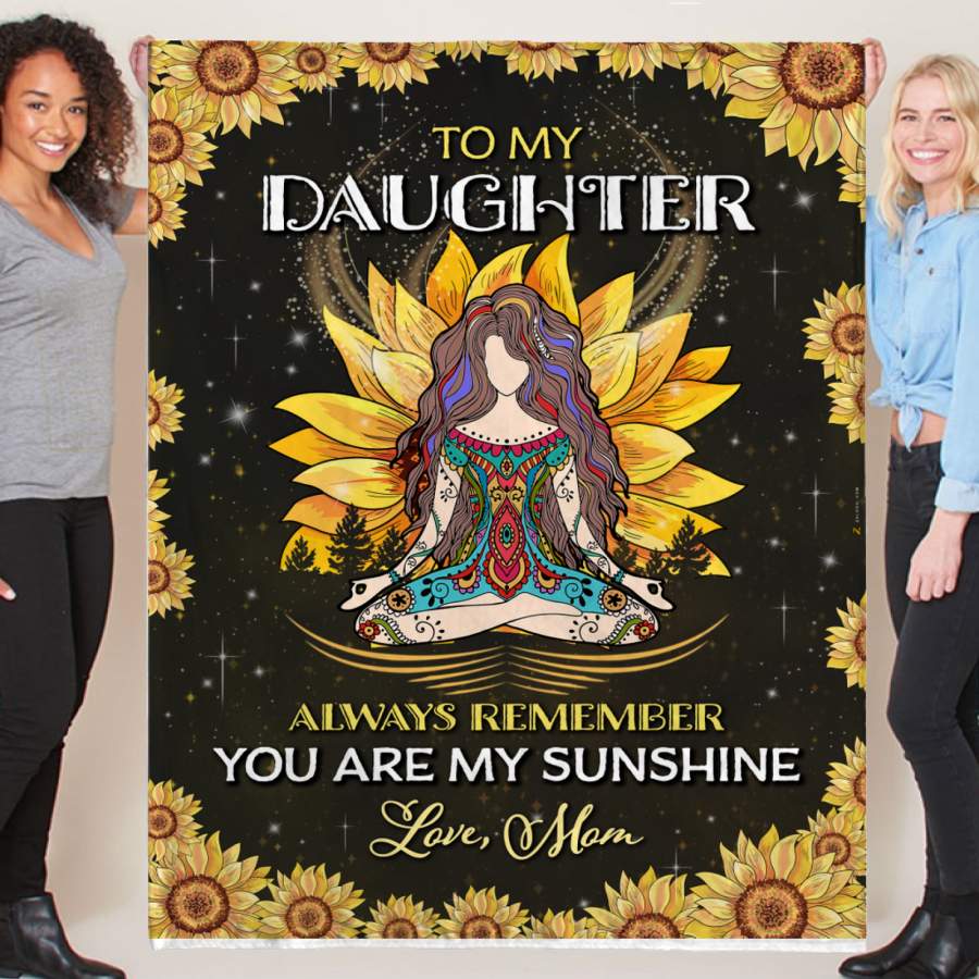 You Are My Sunshine Gift For Mom Blanket