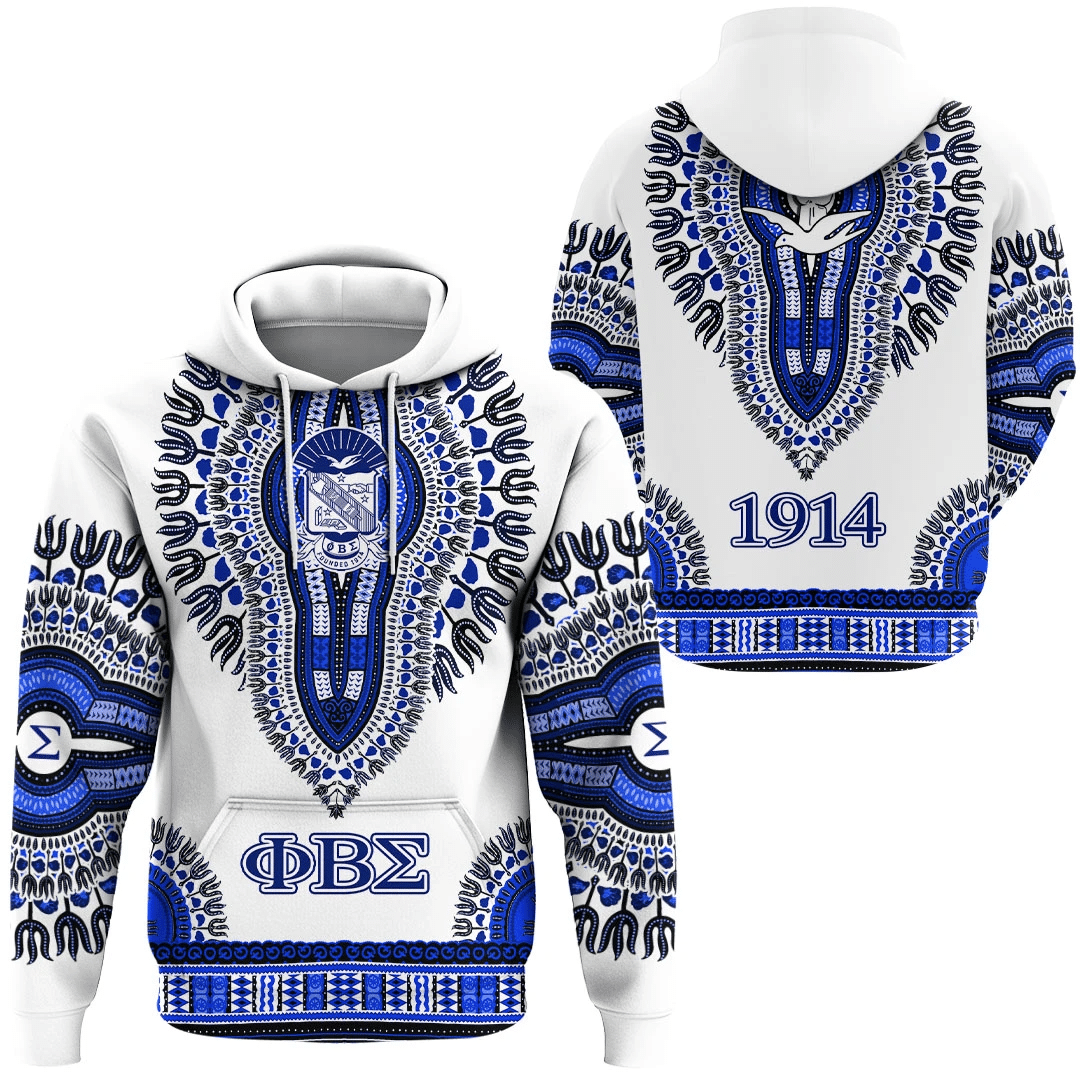 Africa Zone Hoodie – Phi Beta Sigma Dashiki Hoodie A31