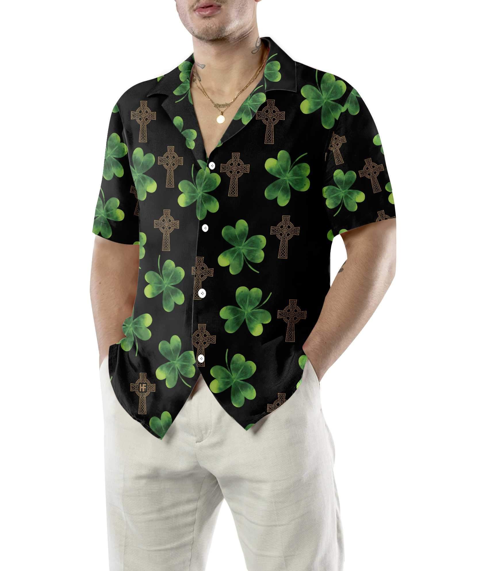 Hooligan Shamrock Irish Saint Patricks Day Hawaii Shirt Ha80258