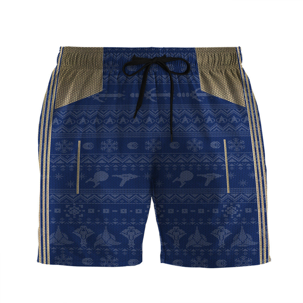 3D S.T Discovery 2017 Present Ugly Christmascustom Men Shorts