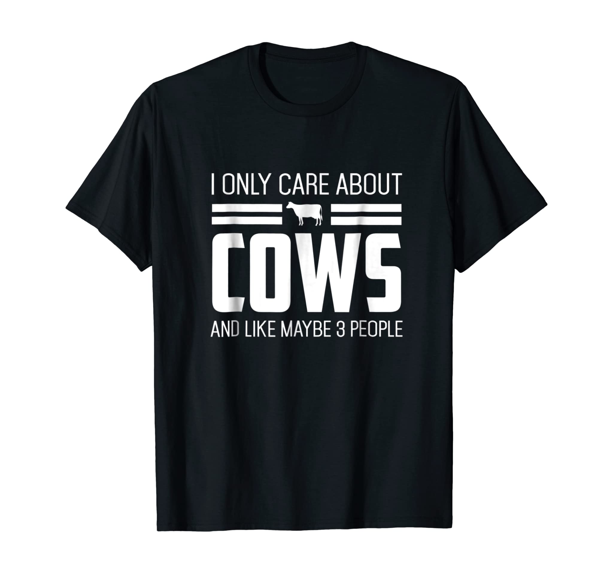 Only Care About Cows Vintage Cow Lover Gift Shirt