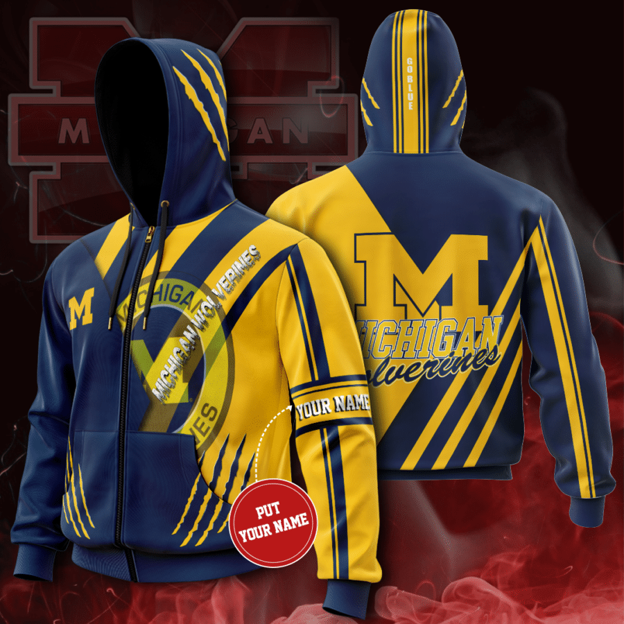 Personalized Mw Zip-Up Hoodie