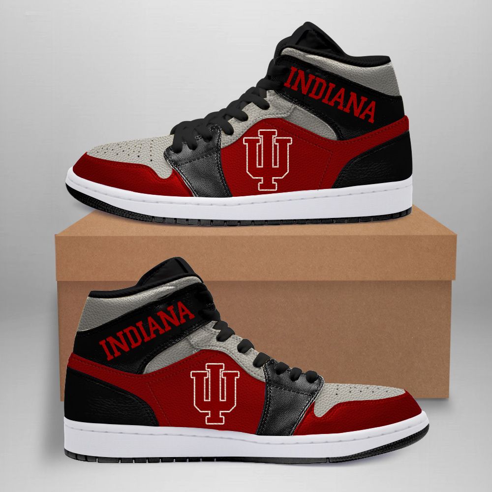 Indiana Hoosiers Black Air Jordan Sneakers Shoes