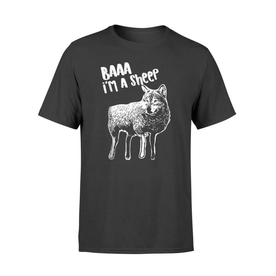 Baaa I’m A Sheep Wolf In Sheep’s Clothing Design T-Shirt