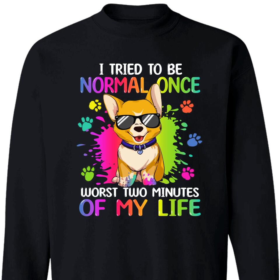 I Tried To Be Normal Once – Worst Two Minutes Of My Life Sweatshirt – Trending Personalized