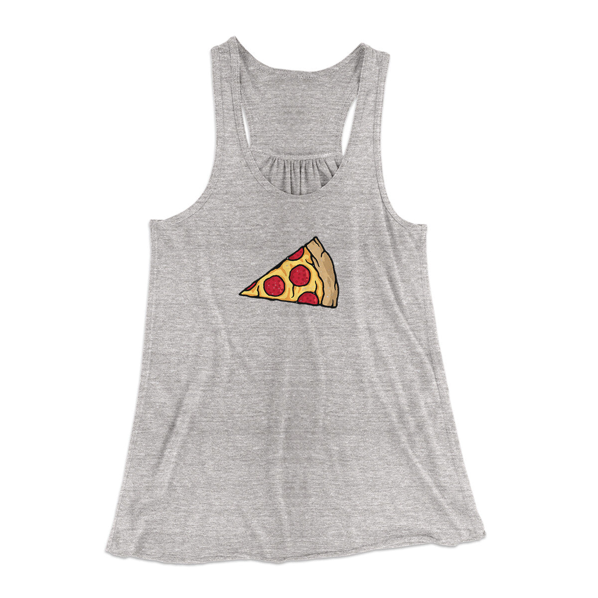 Pizza Slice Couple’S Shirt Women’S Flowey Racerback Tank Top