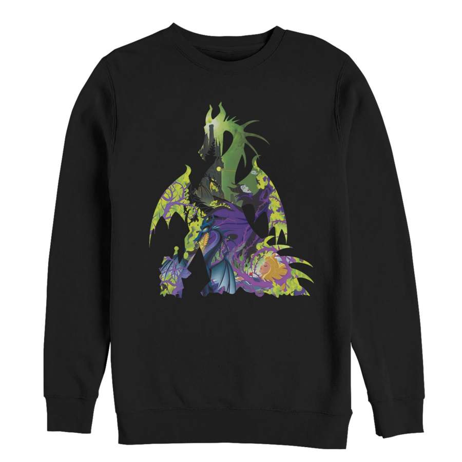 Sleeping Beauty Men’s Maleficent Dragon  Sweatshirt