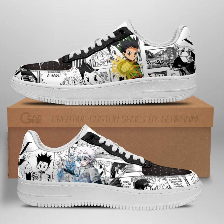 Hunter X Hunter Air Sneakers Mixed Manga Anime Shoes