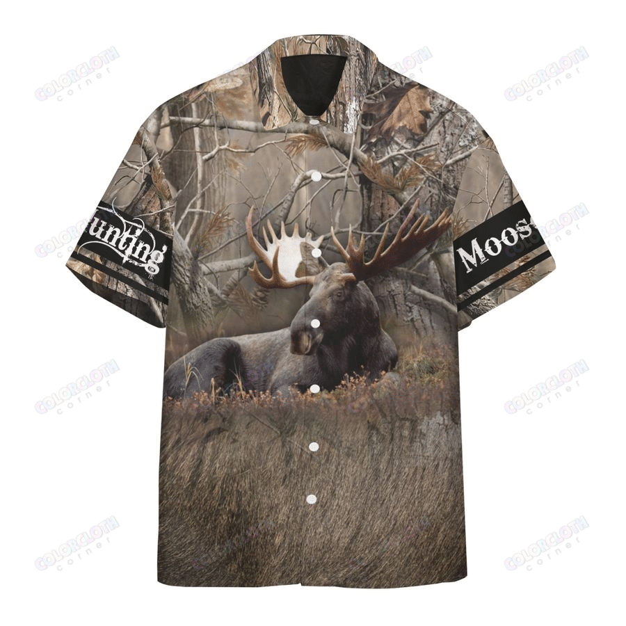 Moose Hunting Hawaii Shirt Ha20141