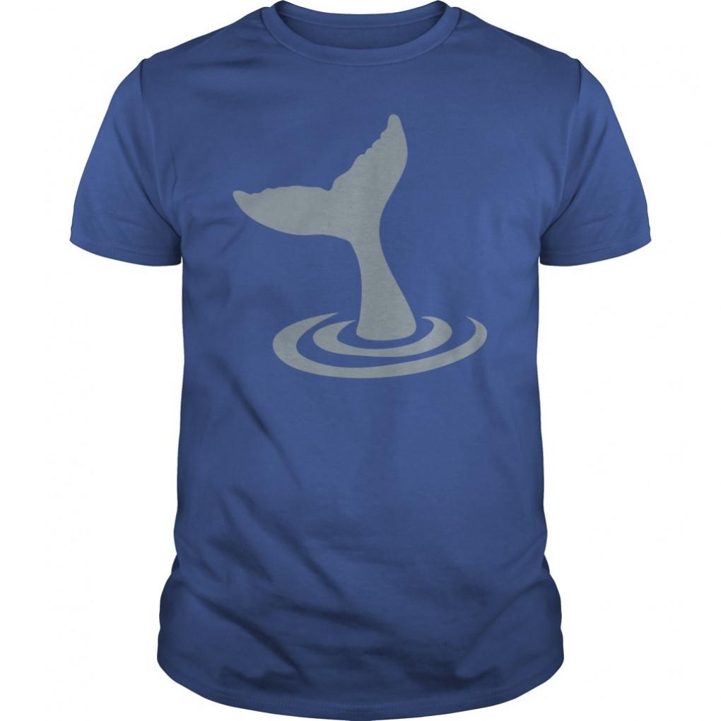 Whale Tail Diving Into The Water Hoodies  Mens Polo Shirt Guys Tee 845062463