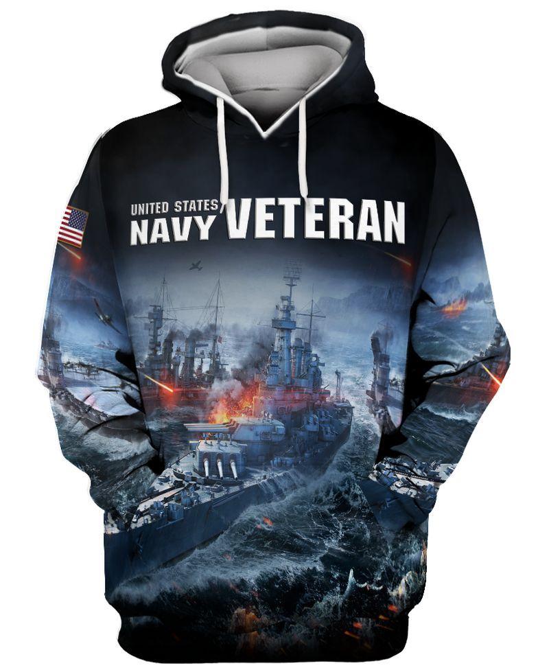 Us Navy Veteran 3D All Over Print | For Men & Women | Adult | Ht9802