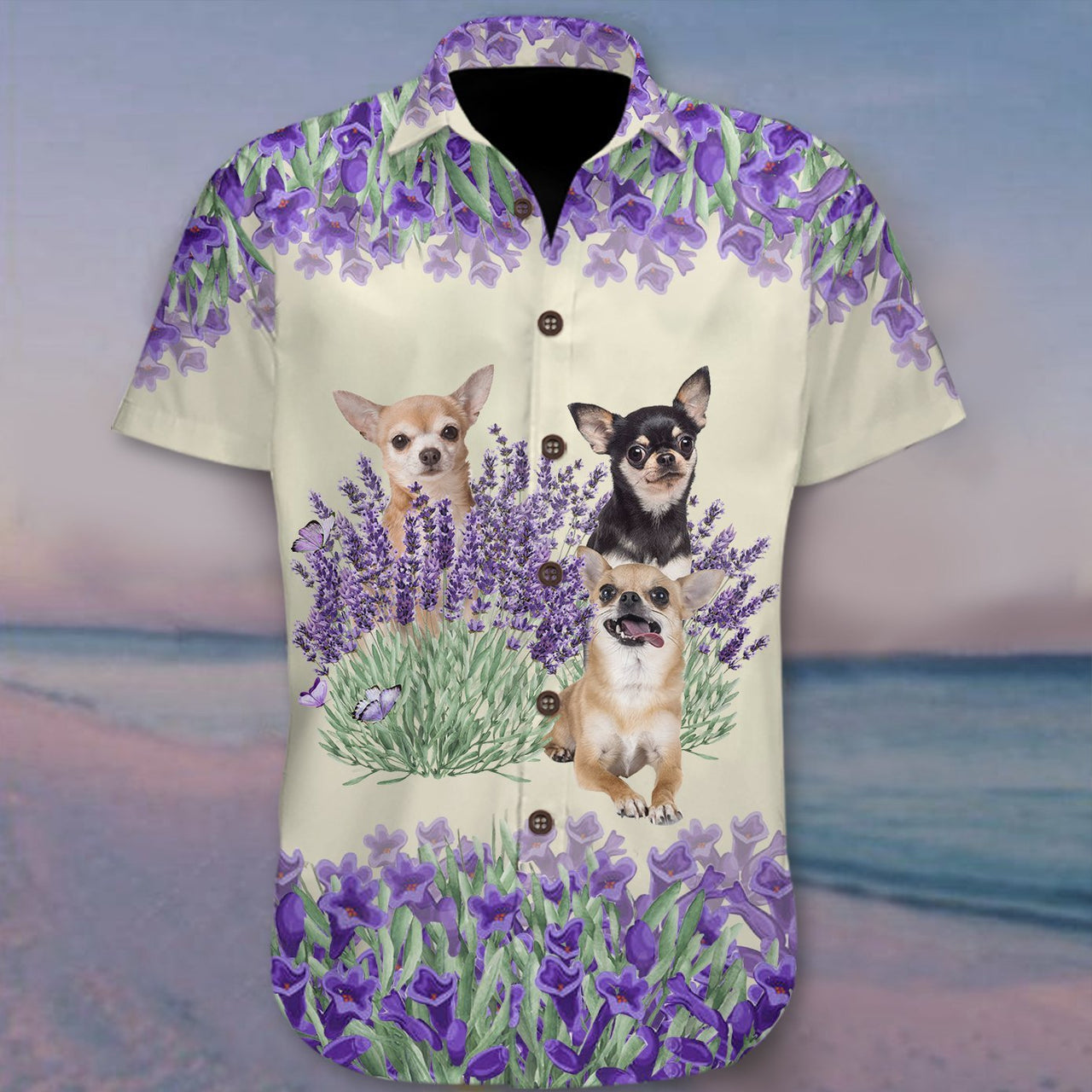 Chihuahua Aloha Hawaii Shirts Unisex Ha7414