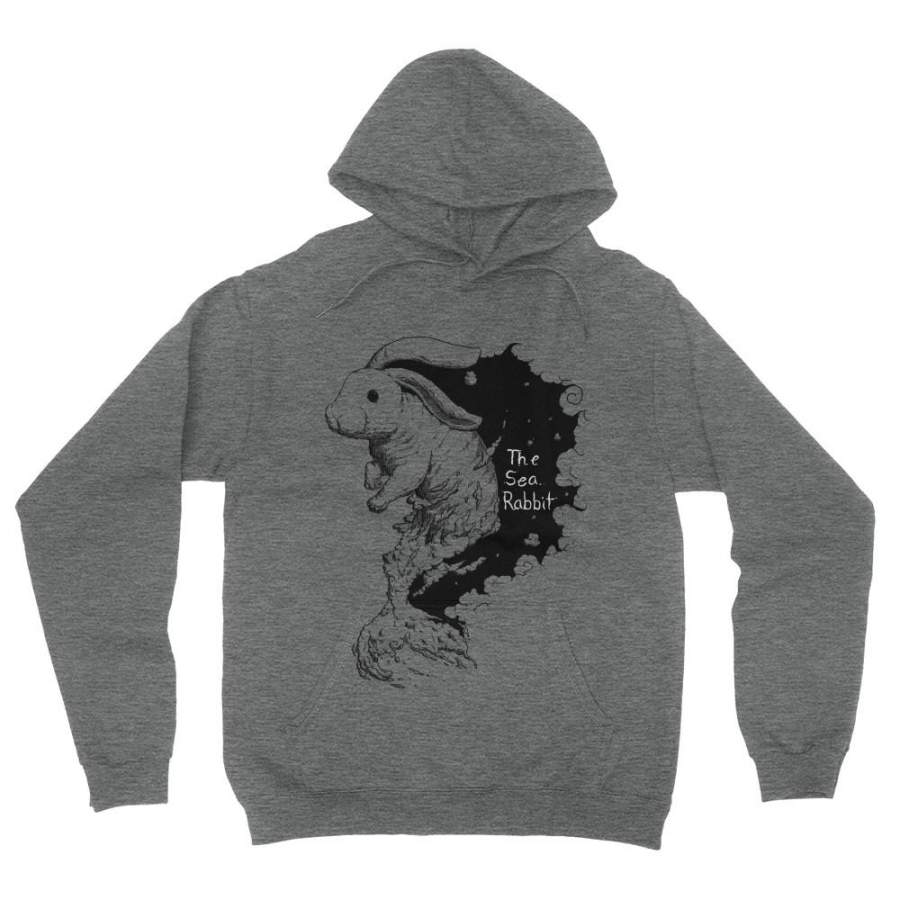 Swirly Sea Rabbit Hoodie