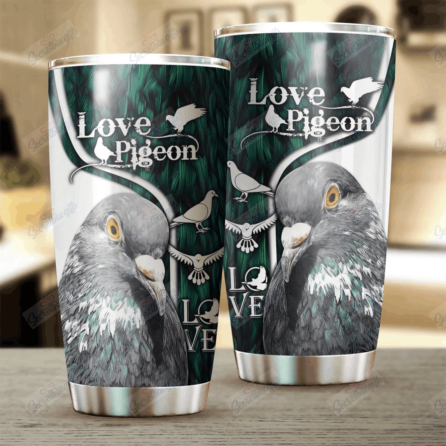 Personalized Wild Animal Pigeon Love Pigeon Gs-Cl-Ml2303 Tumbler