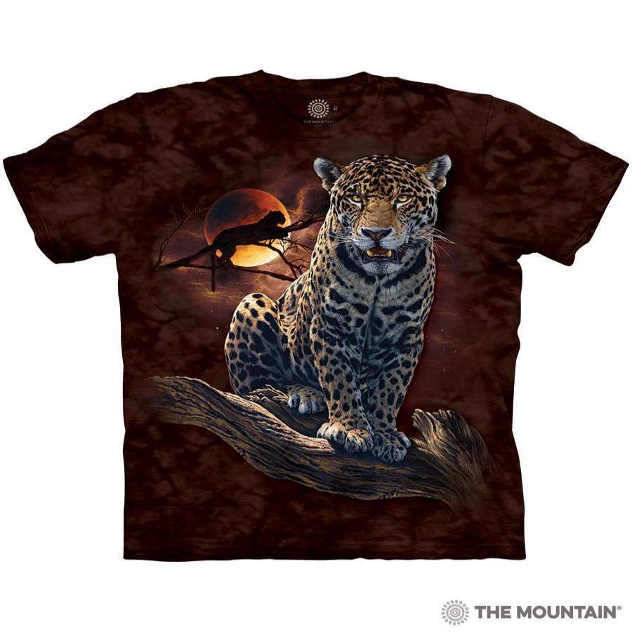 Blood Moon Leopard Adult Adult T-Shirt