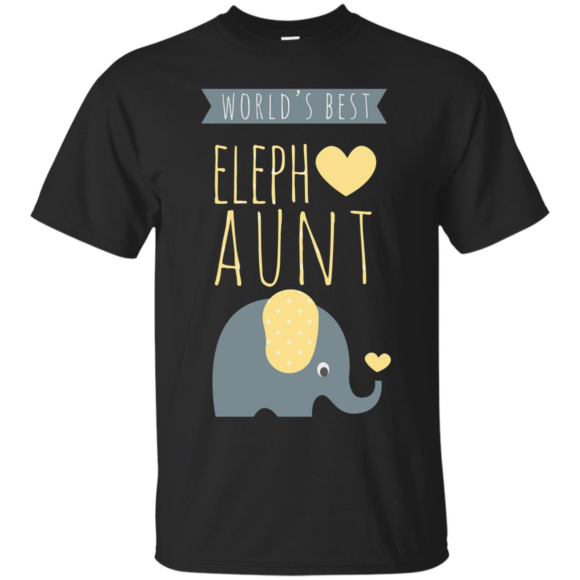 Worlds best aunt shirt Elephant Aunt Elephaunt Tee