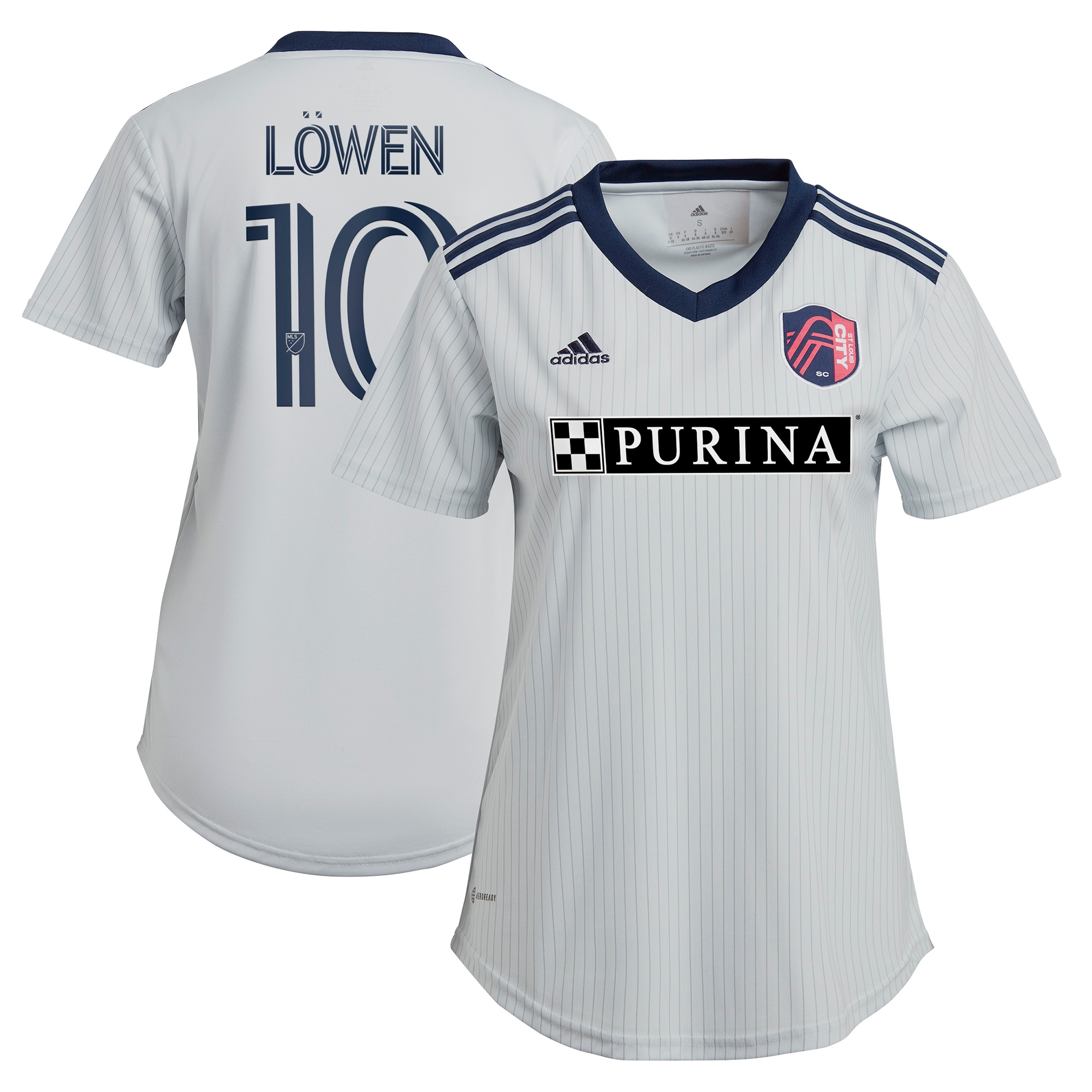 Eduard Löwen St. Louis City SC Women's 2023 The Spirit Kit Replica Jersey – Gray