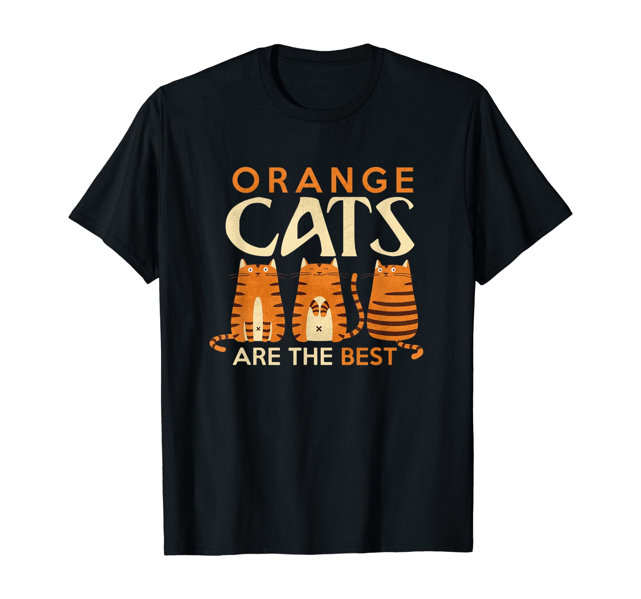 Funny Orange Cats are the best cat mom T Shirt