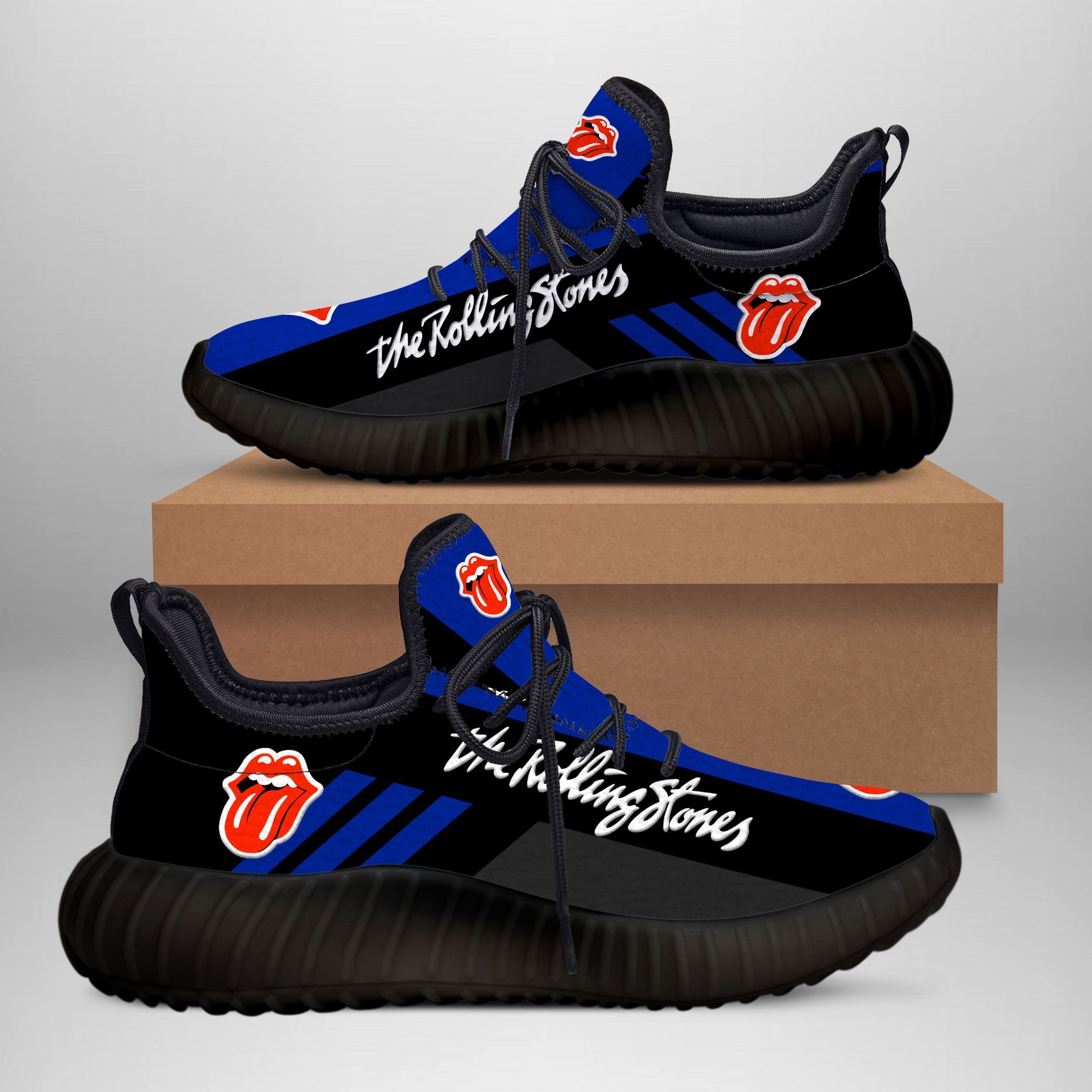 The Rolling Stones  Yz Boost Ver2 (Blue)