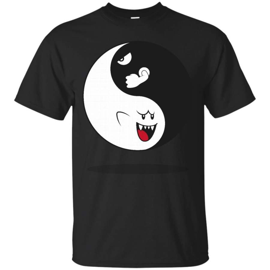 YIN YANG – MARIO Ghost Boo and Bullet Bill Yin and Yang T Shirt & Hoodie