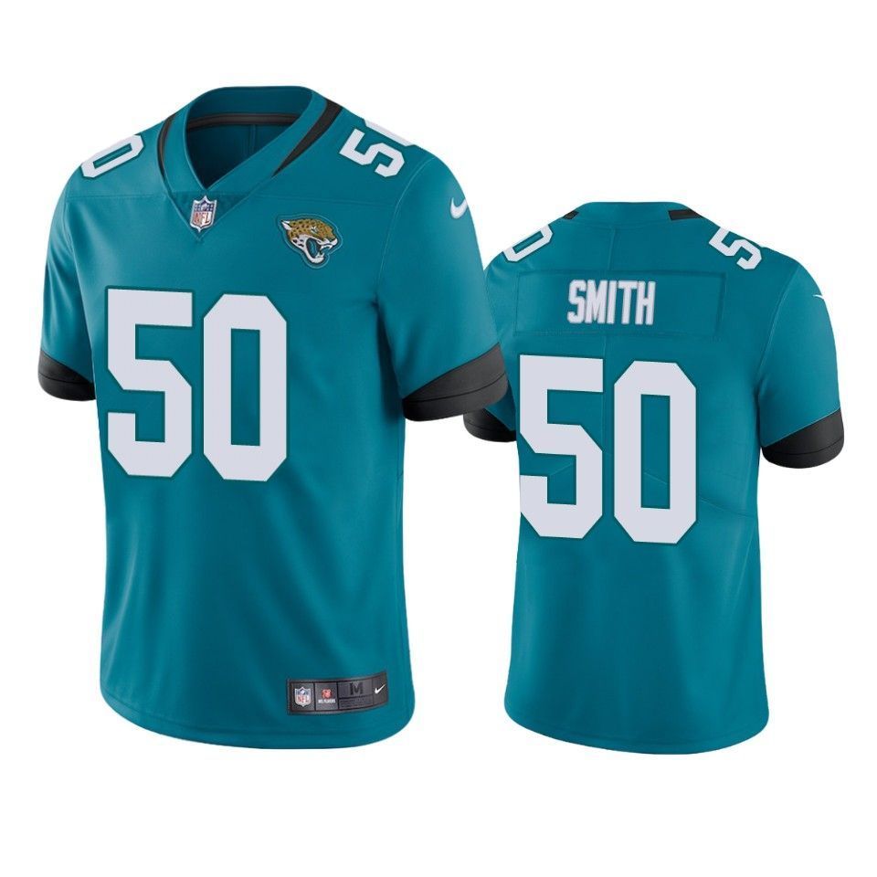 Jacksonville Jaguars Telvin Smith Vapor Untouchable Limited Teal Mens Jersey