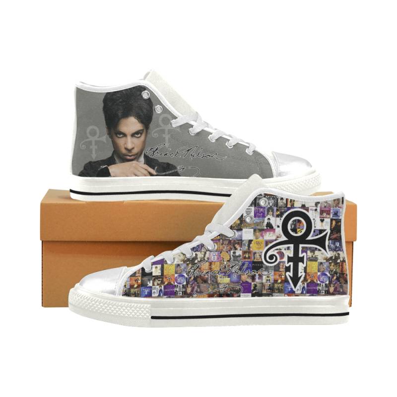 Prince  Shoes Women High Top Sneakers