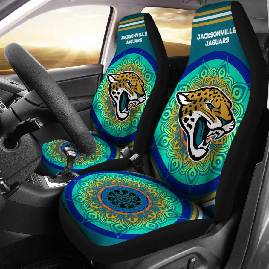 Unique Magical And Vibrant Jacksonville Jaguars Car Seat Covers