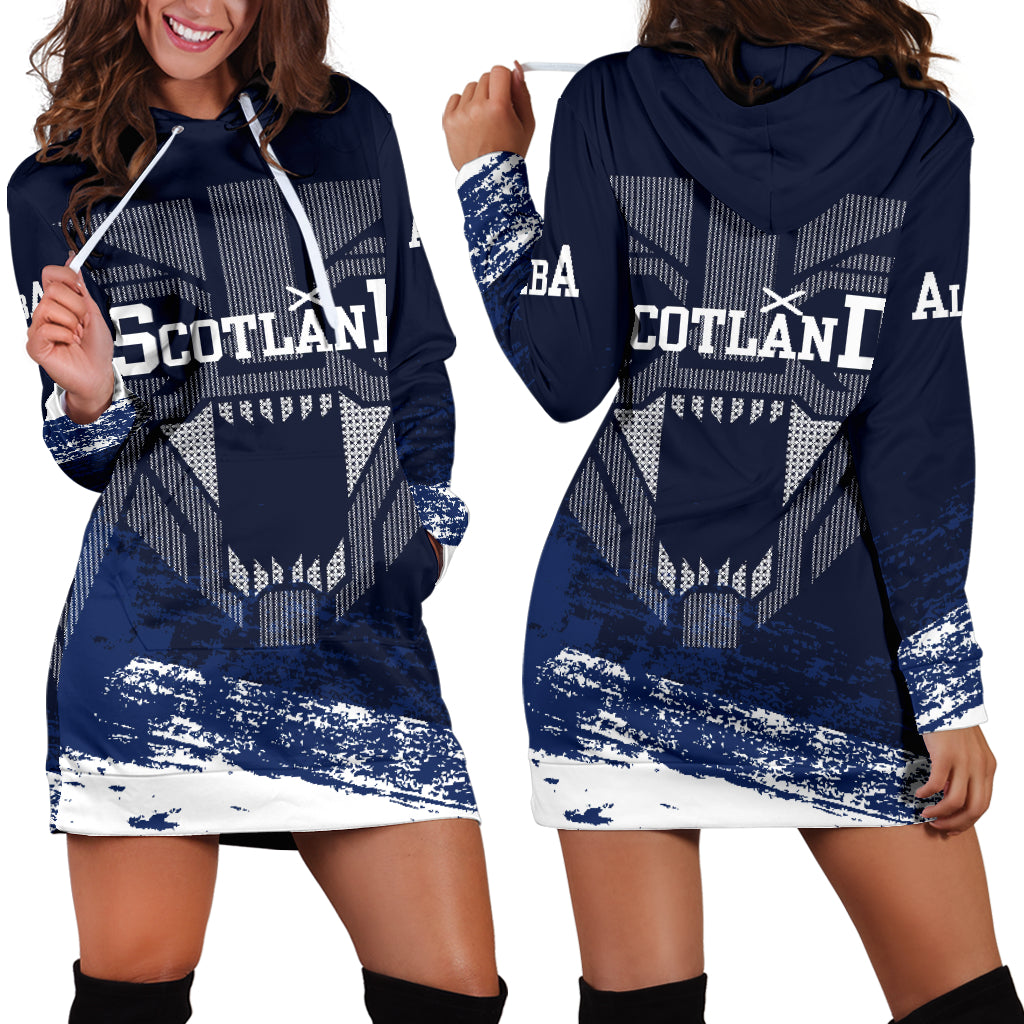 1Stscotland Hoodie Dress – Strong Lion A15