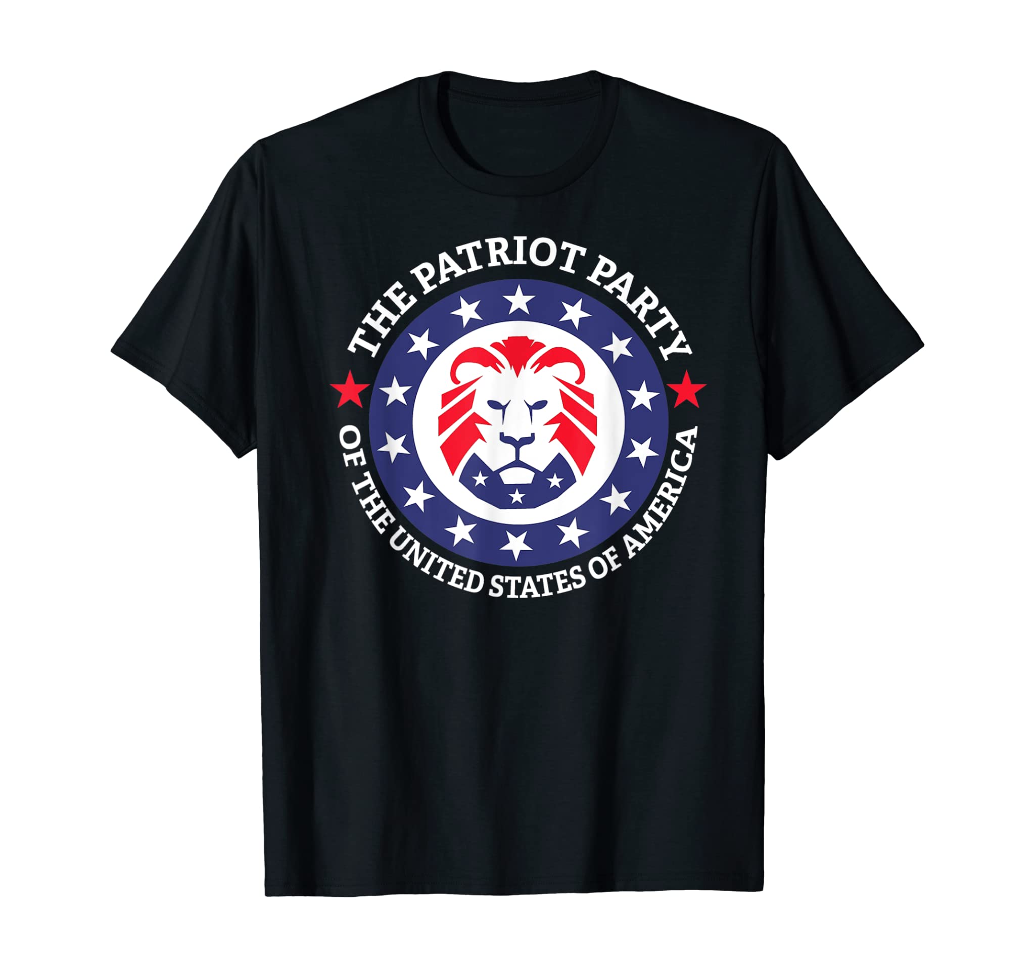 The Patriot Party Of The United States Lion Logo T-Shirt