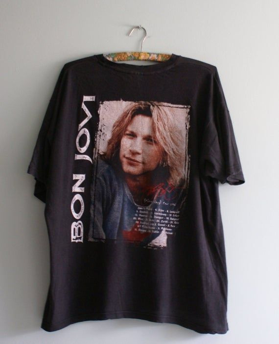 1996 Bon Jovi Shirt Vintage Bon Jovi Shirt Bon Jovi Vintage Tour Shirt Bon Jovi World Tour Vintage Band Shirt