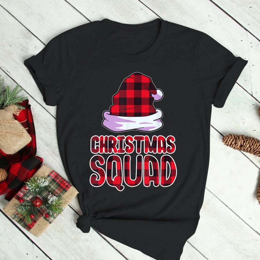 Christmas Squad Family Group Matching Christmas Party Pajama T-Shirt