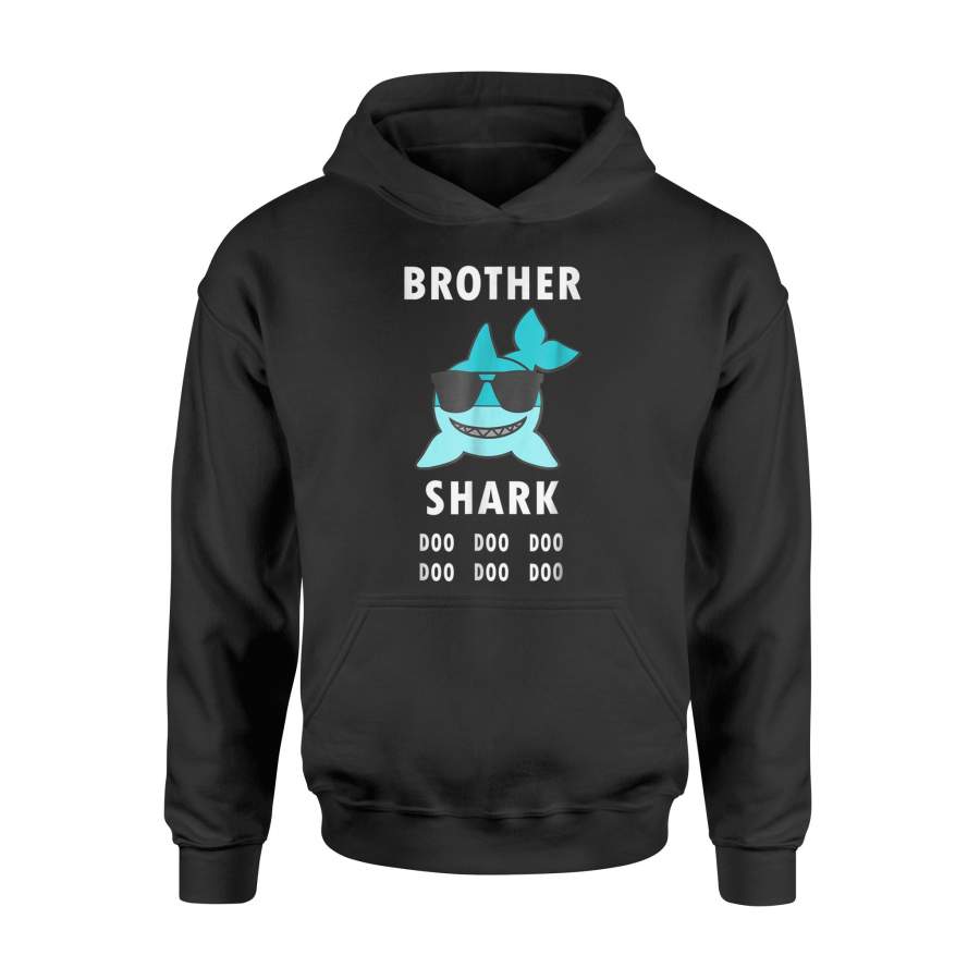 Brother Shark Doo Doo Doo Kids Matching Hoodie